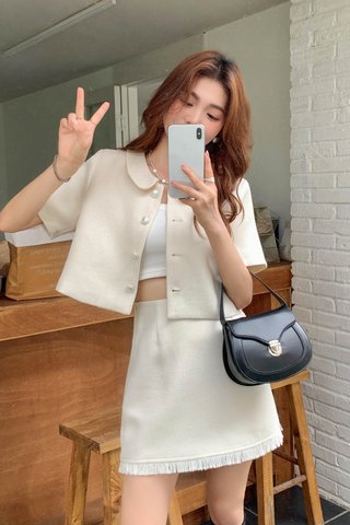(DEFECT) NOON MAISON C' DOLL TOP IN CREAM