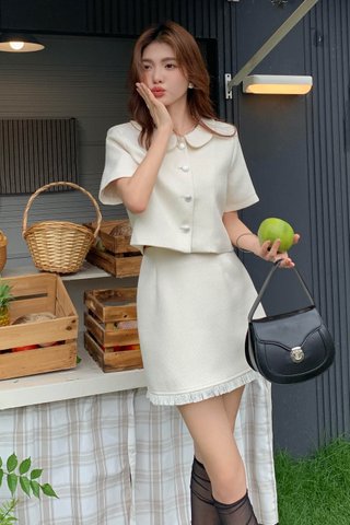 (DEFECT) NOON MAISON C' DOLL TOP IN CREAM