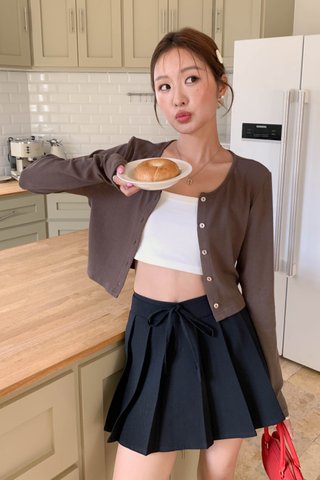 MY EVERYDAY CARDIGAN IN BROWN