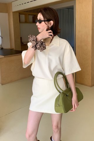 FAE EVERYDAY SKIRT IN BUTTER