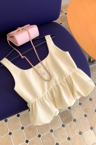 AMELIE BUBBLE TOP IN BUTTER