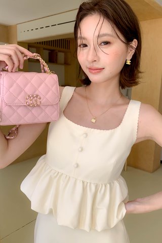 AMELIE BUBBLE TOP IN BUTTER