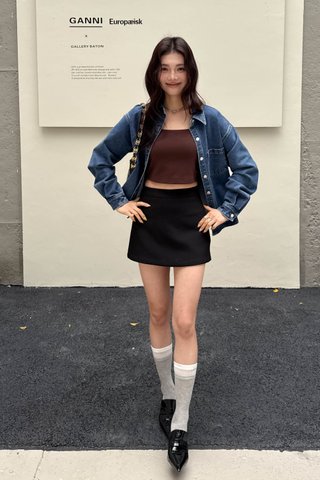 1.0 CLASSIC -5KG SKORT IN BLACK