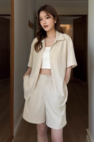DAYS DAY OVERSIZED SHIRT IN LATTE