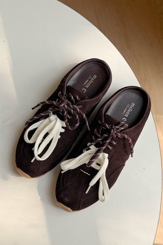 MAISON DE MEE SLIP-ONS SNEAKER IN BROWN