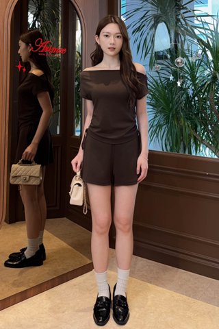 SO AIR SHORT IN BROWN